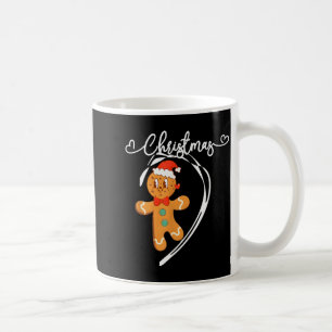 Frohe Weihnachten Lebkuchen-Paar Weihnachts-Pyjama Kaffeetasse