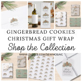 Frohe Weihnachten Lebkuchen  Seidenpapier