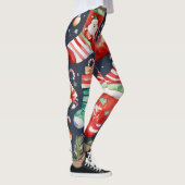 Frohe Weihnachten Leggings (Rechts)