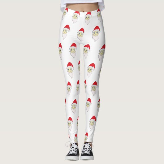 Frohe Weihnachten Leggings (Vorderseite)