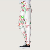 Frohe Weihnachten Leggings (Links)