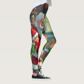 Frohe Weihnachten  Leggings (Rechts)