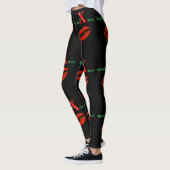 Frohe Weihnachten Leggings (Links)
