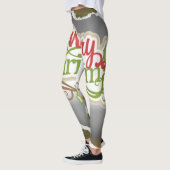 Frohe Weihnachten  Leggings (Links)