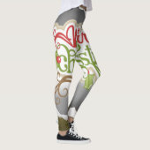 Frohe Weihnachten  Leggings (Rechts)