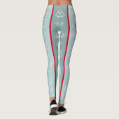 Frohe Weihnachten Leggings (Rückseite)