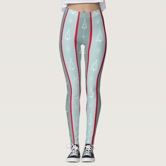 Frohe Weihnachten Leggings (Vorderseite)