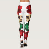 Frohe Weihnachten Leggings (Rückseite)