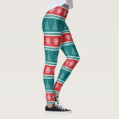 Frohe Weihnachten Leggings (Rechts)