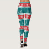 Frohe Weihnachten Leggings (Rückseite)