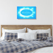 Frohe Weihnachten Leinwanddruck (Insitu (Schlafzimmer))