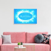 Frohe Weihnachten Leinwanddruck (Insitu (Wohnzimmer))