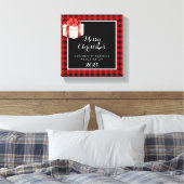 Frohe Weihnachten Leinwanddruck (Insitu (Schlafzimmer))