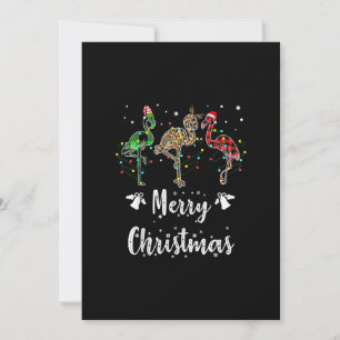 Frohe Weihnachten Leopard Red Green Kariert Flamin