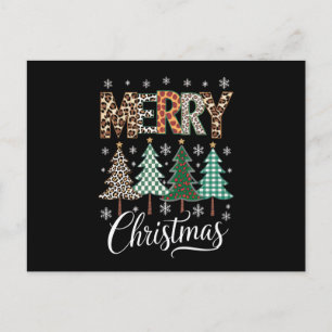 Frohe Weihnachten Leopard Weihnachten Ferien Famil