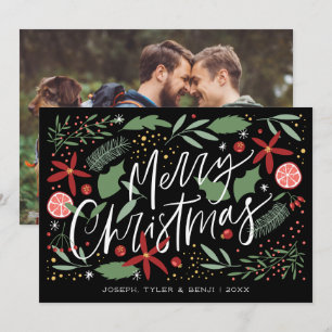 Frohe Weihnachten   LGBT Feiertagsfoto