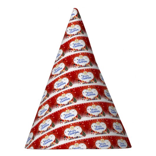 Frohe Weihnachten - Liebe des Weihnachtsmanns Partyhütchen (Rechts)