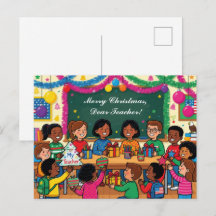 Frohe Weihnachten, liebe Lehrerin!