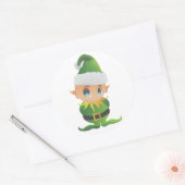 Frohe Weihnachten Lil Angel Sticker (Umschlag)