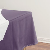 Frohe Weihnachten Lila Bows Ribbons Gold Star Tree Tischdecke (Beispiel)