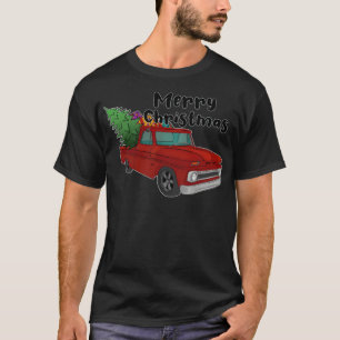 Frohe Weihnachten LKW coole Yoga T-Shirt
