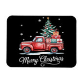 Frohe Weihnachten LKW Lustiger Baum Essential Magnet (Horizontal)