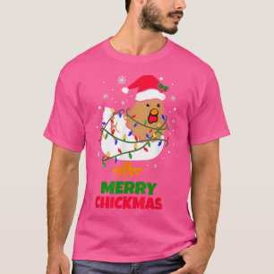 Frohe Weihnachten lustige Weihnachtsmannmütze Weih T-Shirt