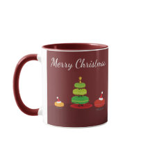 Frohe Weihnachten Macarons | Tasse