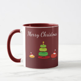 Frohe Weihnachten Macarons | Tasse