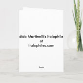 Frohe Weihnachten - Madonna & Kind (Rückseite)