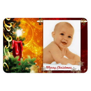 Frohe Weihnachten Magnet