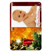 Frohe Weihnachten Magnet (Vertikal)