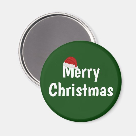 Frohe Weihnachten Magnet (Vorderseite/Rückseite)