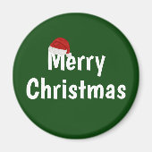 Frohe Weihnachten Magnet (Vorne)