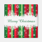 Frohe Weihnachten Magnet (Vorne)