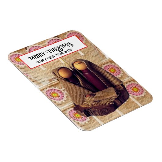 Frohe Weihnachten! Magnet (Rechte Seite)