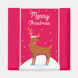 Frohe Weihnachten Magnet