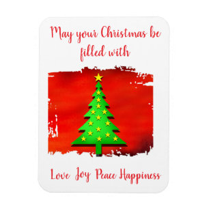 Frohe Weihnachten Magnet