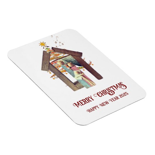 Frohe Weihnachten! Magnet (Rechte Seite)