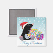 Frohe Weihnachten Magnet (Vorderseite/Rückseite)