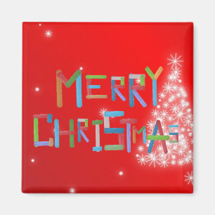 Frohe Weihnachten Magnet