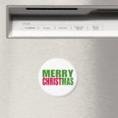 Frohe Weihnachten Magnet (In Situ (Geschirrspüler))