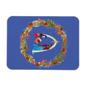 Frohe Weihnachten! Magnet (Horizontal)