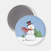Frohe Weihnachten Magnet (Vorderseite/Rückseite)