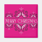 Frohe Weihnachten Magnet (Vorne)