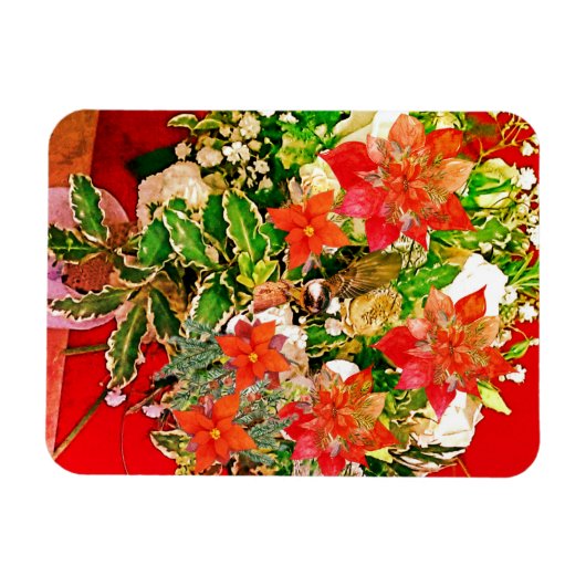 Frohe Weihnachten! Magnet (Horizontal)