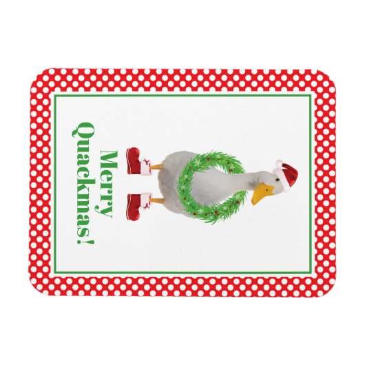 Frohe Weihnachten Magnet (Horizontal)