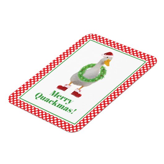 Frohe Weihnachten Magnet (Linke Seite)