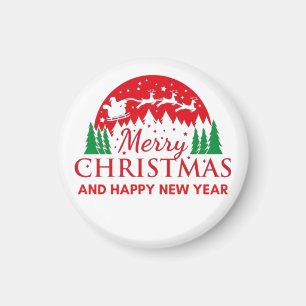Frohe Weihnachten Magnet