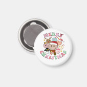Frohe Weihnachten Magnet (Vorderseite/Rückseite)